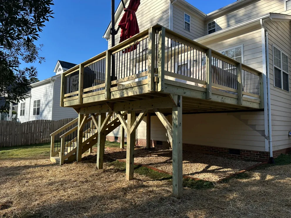 Timber Decking by JM Decks And Fences - Photo 11
