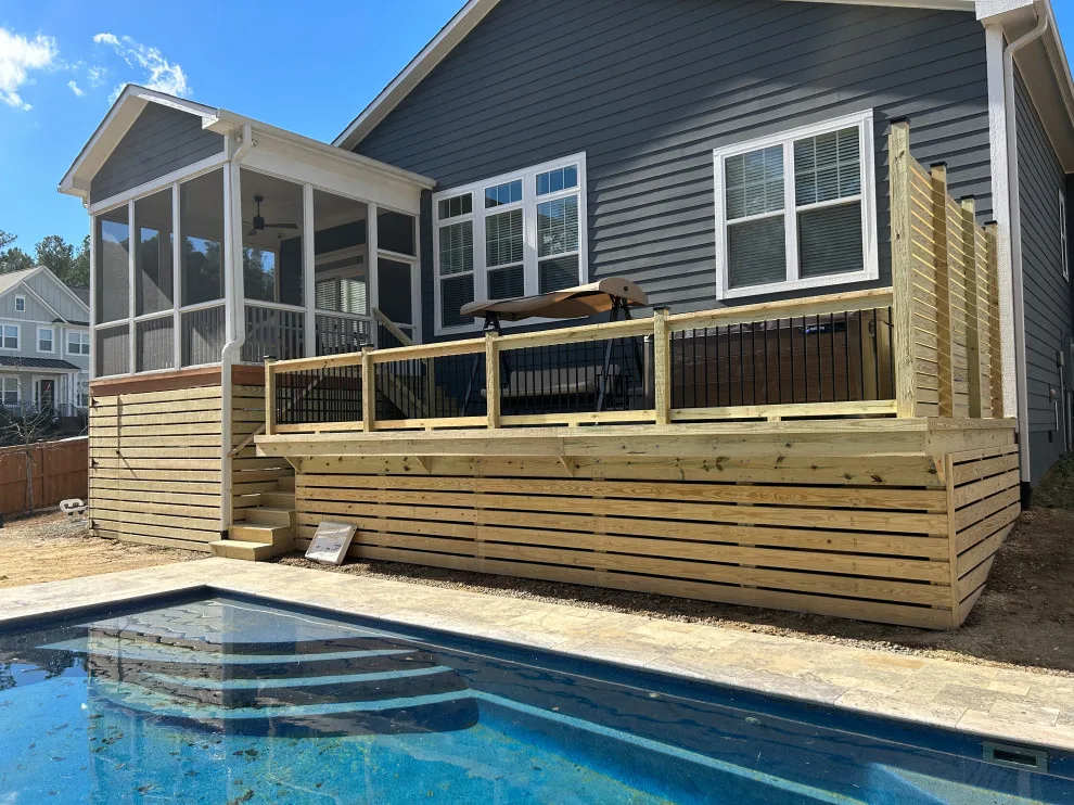 Timber Decking by JM Decks And Fences - Photo 17