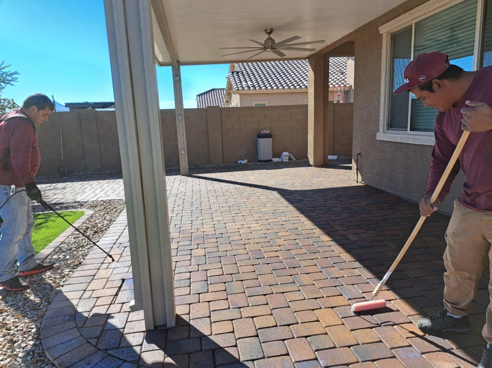 Sealing paver service by PRO Natural Landscape LLC - Photo 10