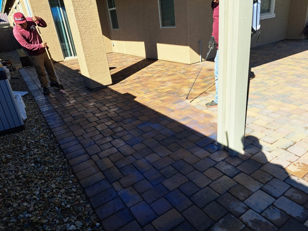 Sealing paver service by PRO Natural Landscape LLC - Photo 2
