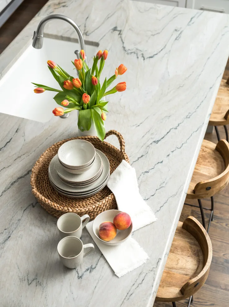 Family Room and Kitchen Open Concept Renovation by Mary Norris Interiors - Photo 3