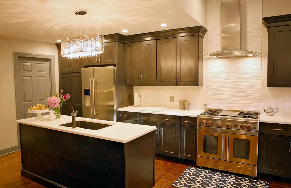 Open Plan Living Room and Kitchen by Starlily Design Studio LLC - Photo 10
