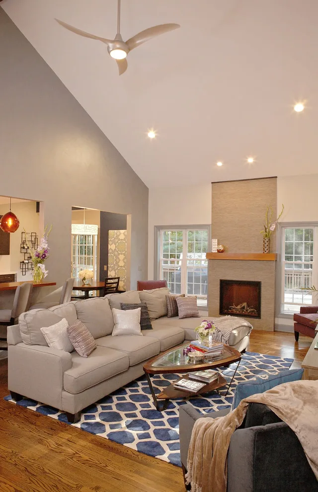 Open Plan Living Room and Kitchen by Starlily Design Studio LLC - Photo 5