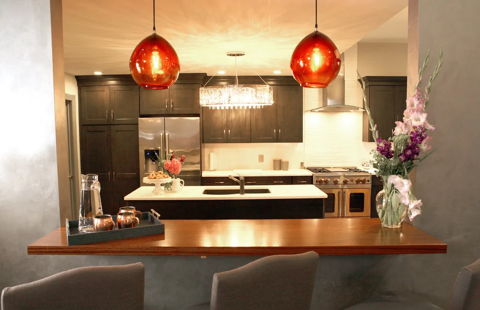 Open Plan Living Room and Kitchen by Starlily Design Studio LLC - Photo 11