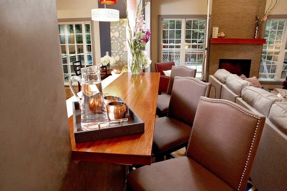 Open Plan Living Room and Kitchen by Starlily Design Studio LLC - Photo 16