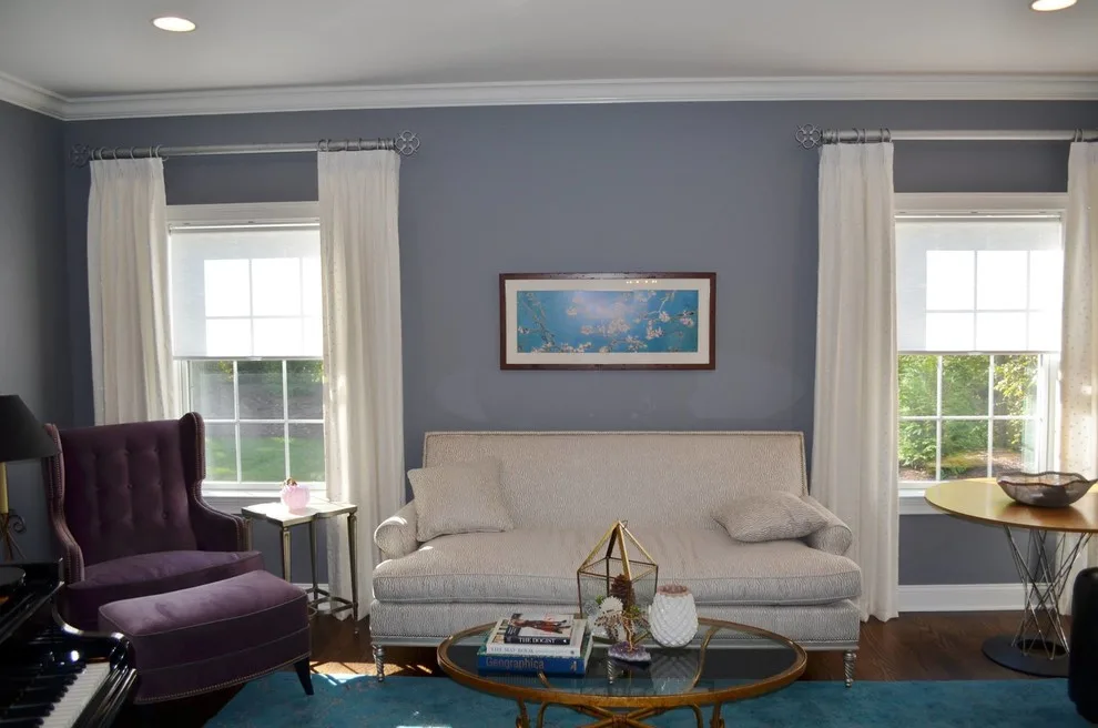 Transitional Open Concept Family Room by A & J Interiors, LLC - Photo 3
