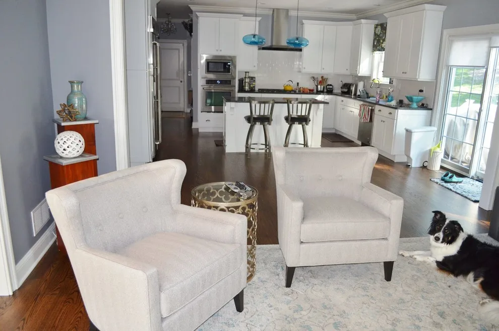 Transitional Open Concept Family Room by A & J Interiors, LLC - Photo 4
