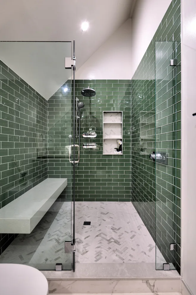 Contemporary Organic Master Bath by Emily Roose Interiors - Photo 12