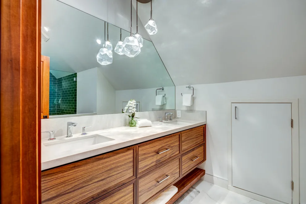 Contemporary Organic Master Bath by Emily Roose Interiors - Photo 4