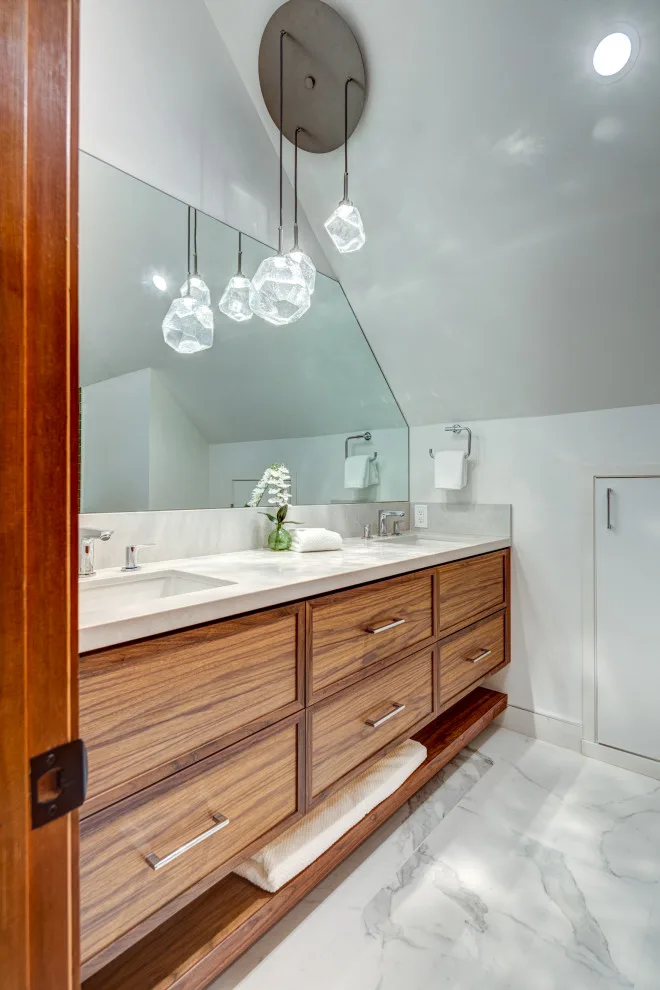 Contemporary Organic Master Bath by Emily Roose Interiors - Photo 2