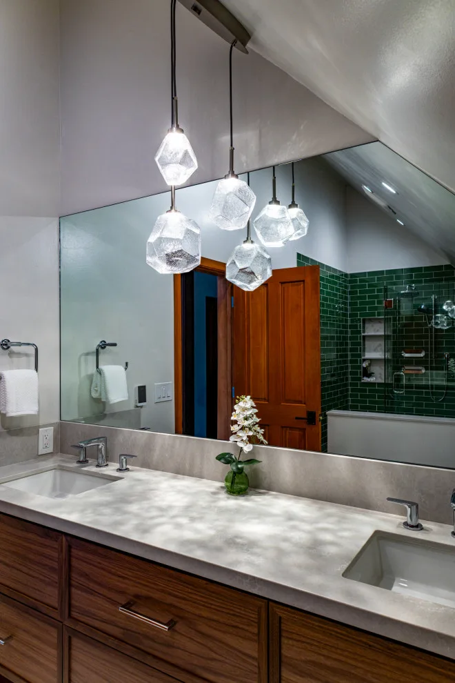 Contemporary Organic Master Bath by Emily Roose Interiors - Photo 10