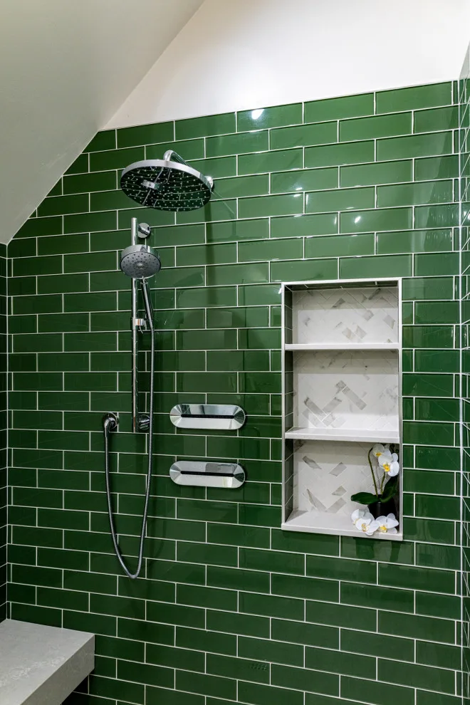 Contemporary Organic Master Bath by Emily Roose Interiors - Photo 9