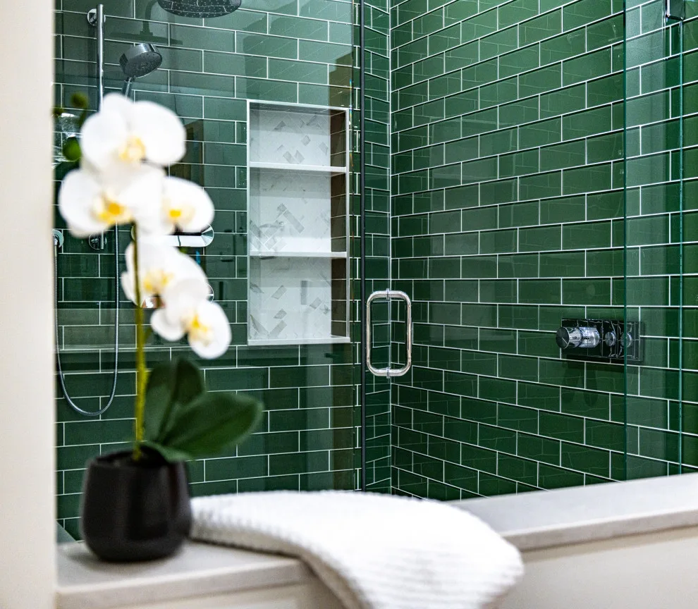 Contemporary Organic Master Bath by Emily Roose Interiors - Photo 7