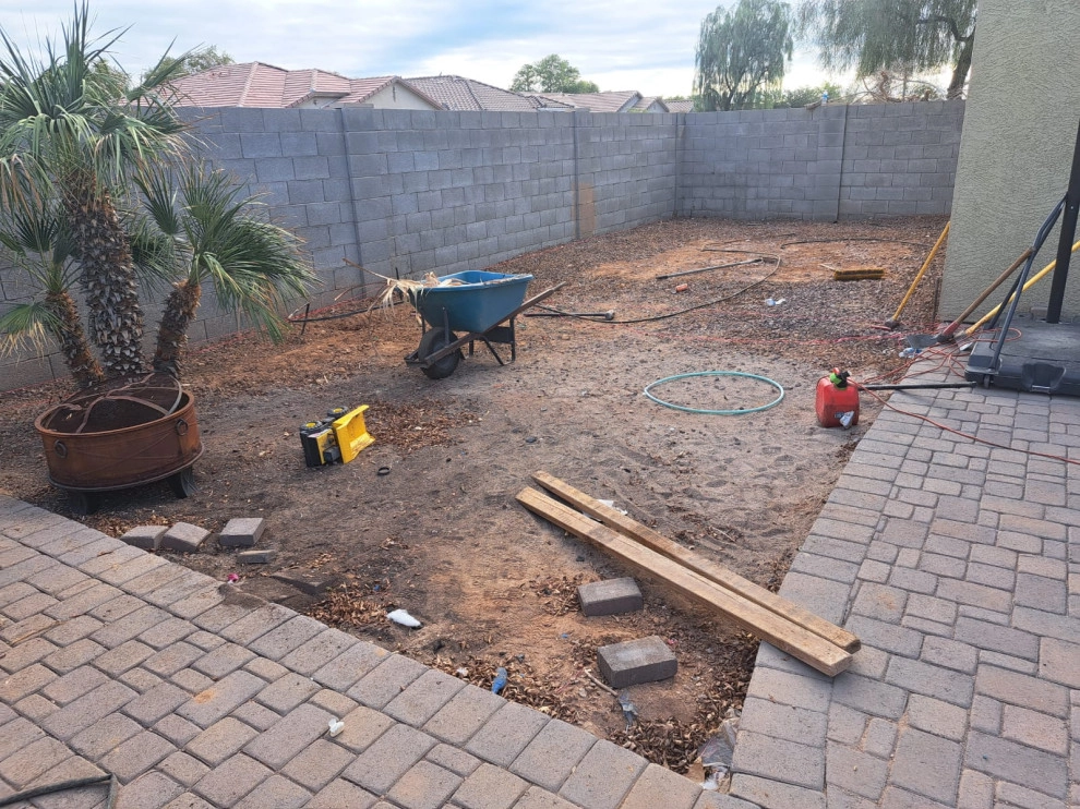 Block wall repair by PRO Natural Landscape LLC - Photo 6