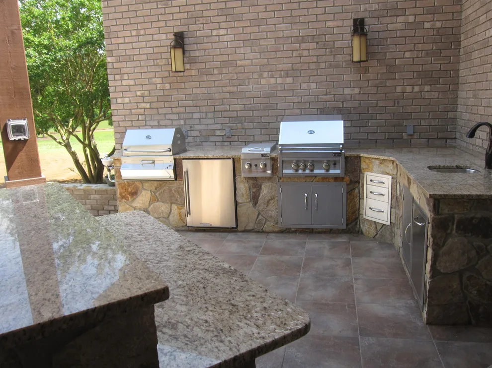 Luxury Outdoor Living and Dining by Mishi McCoy Interior Design - Photo 2