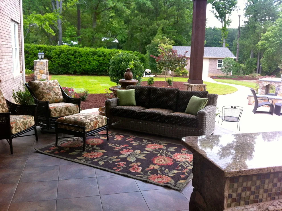 Luxury Outdoor Living and Dining by Mishi McCoy Interior Design - Photo 6