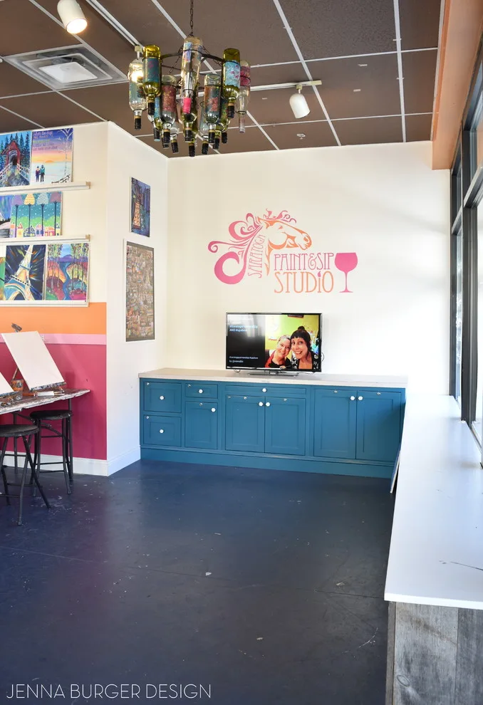 Saratoga Studio Paint and Sip (commercial) by Jenna Burger Design - Photo 2