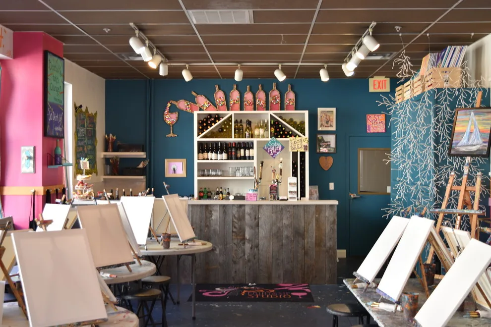 Saratoga Studio Paint and Sip (commercial) by Jenna Burger Design - Photo 8