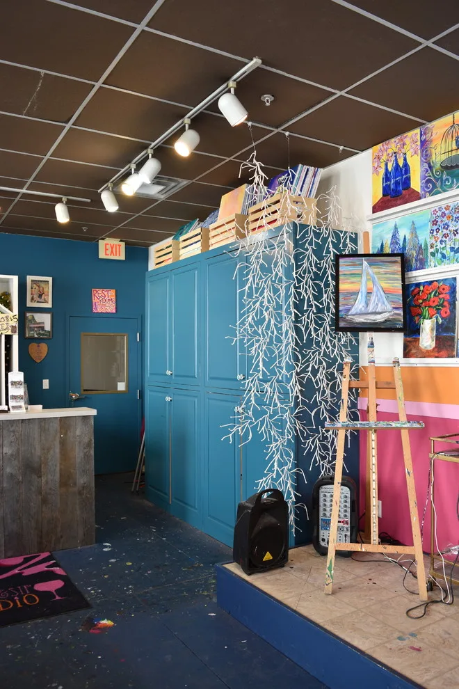 Saratoga Studio Paint and Sip (commercial) by Jenna Burger Design - Photo 6