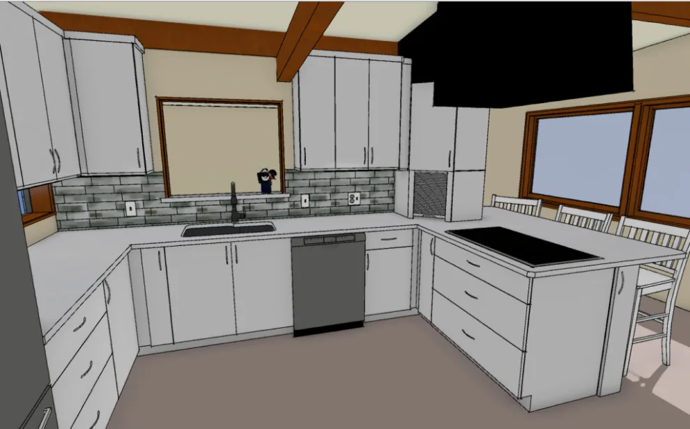 Light Gray Kitchen Renovation by Kathy Hanson & Assoc - Photo 4