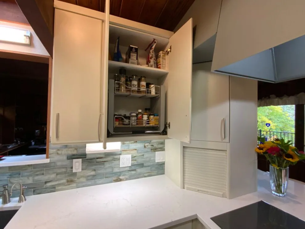 Light Gray Kitchen Renovation by Kathy Hanson & Assoc - Photo 5