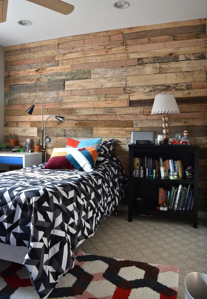 Teen Bedroom Pallet Design by Jenna Burger Design - Photo 3