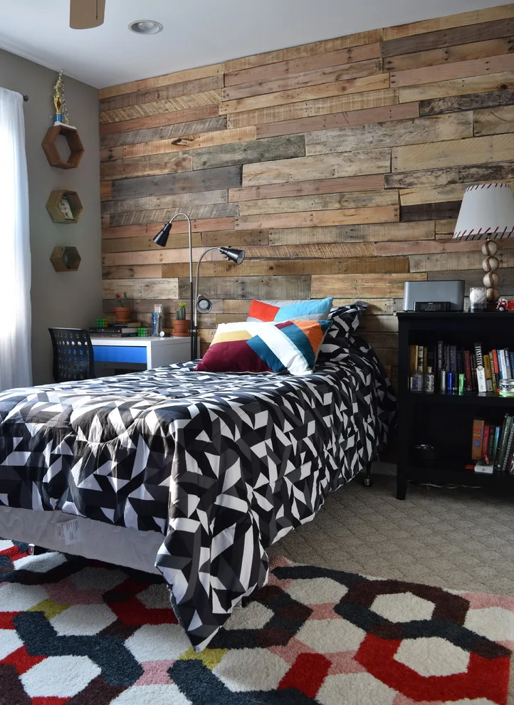 Teen Bedroom Pallet Design by Jenna Burger Design - Photo 5