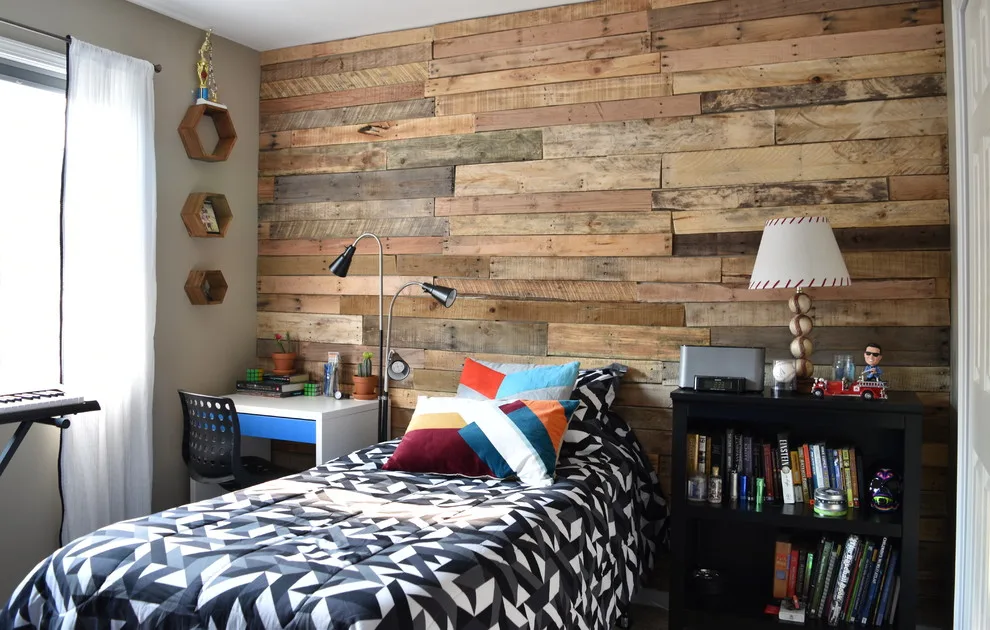 Teen Bedroom Pallet Design by Jenna Burger Design - Photo 4