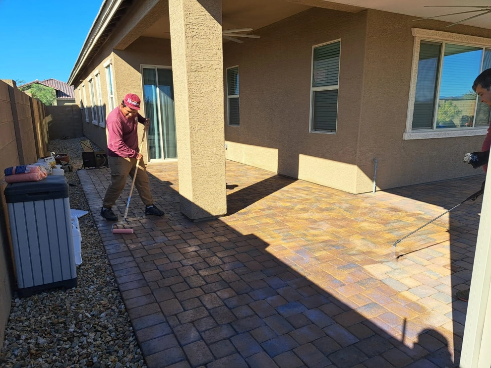 Sealing paver service by PRO Natural Landscape LLC - Photo 3