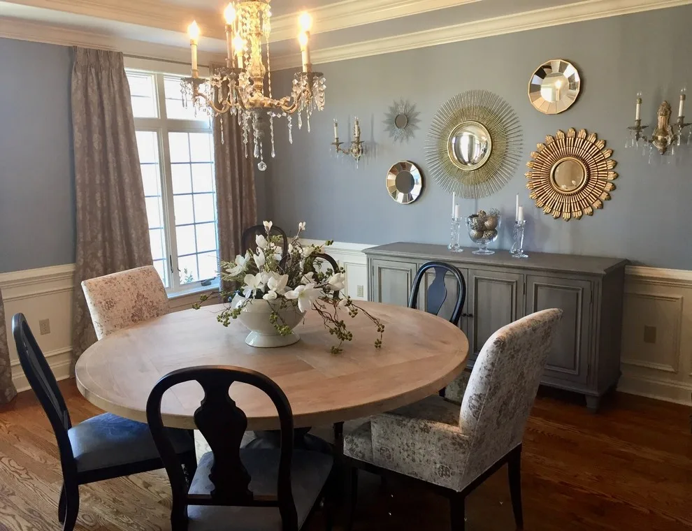 Dining Room with Parisian Influence by Kelly Simkovich At Main Line Sound & Video - Photo 4