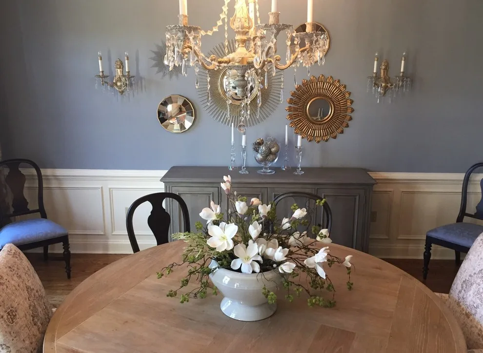 Dining Room with Parisian Influence by Kelly Simkovich At Main Line Sound & Video - Photo 3