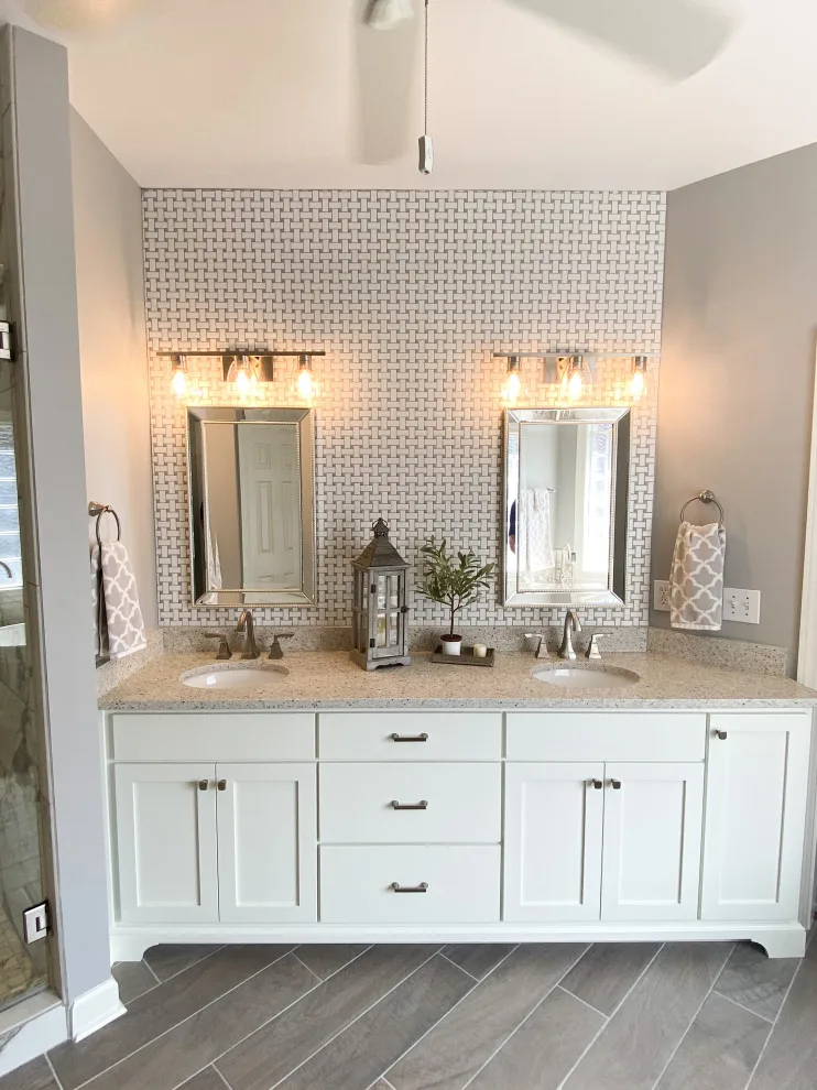 Revolutionary Bathroom Renovation by Kristen Oldfield Design - Photo 3