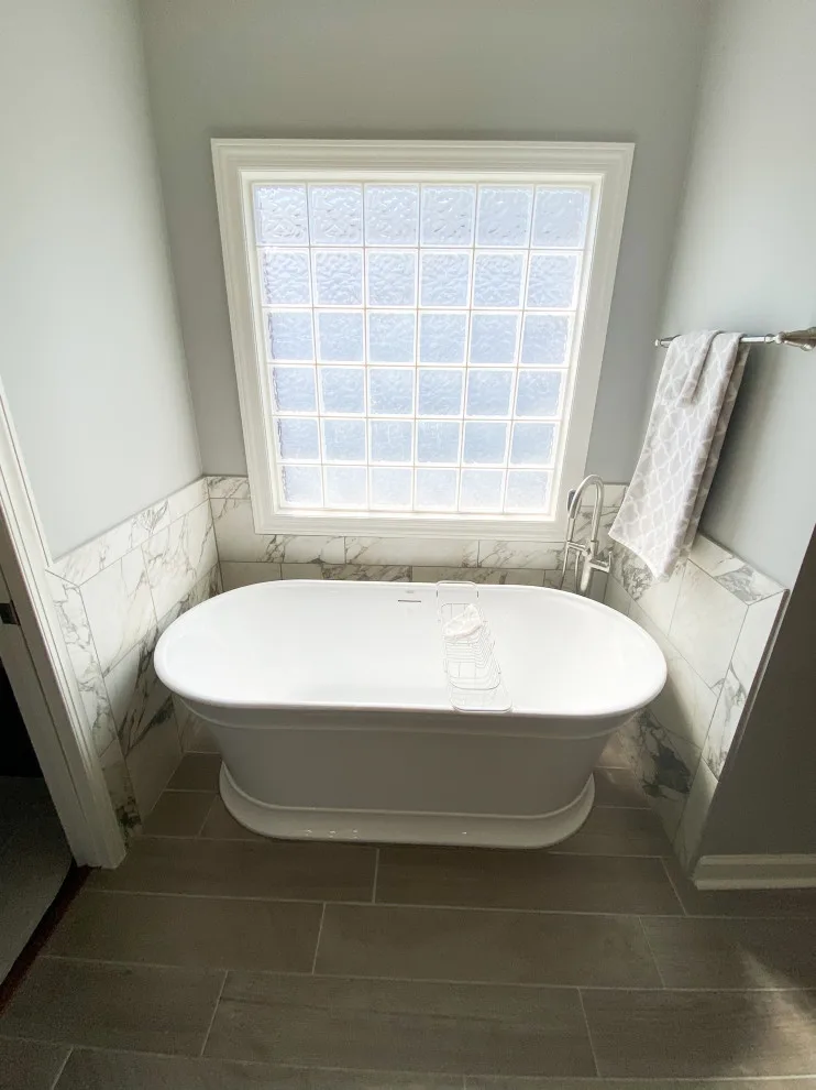 Revolutionary Bathroom Renovation by Kristen Oldfield Design - Photo 4