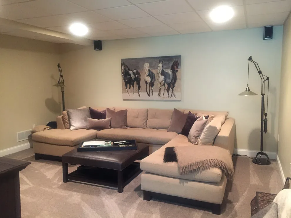 Paula and Bill's underground space by Sylvie Del Duca Interior Designs Services - Photo 2