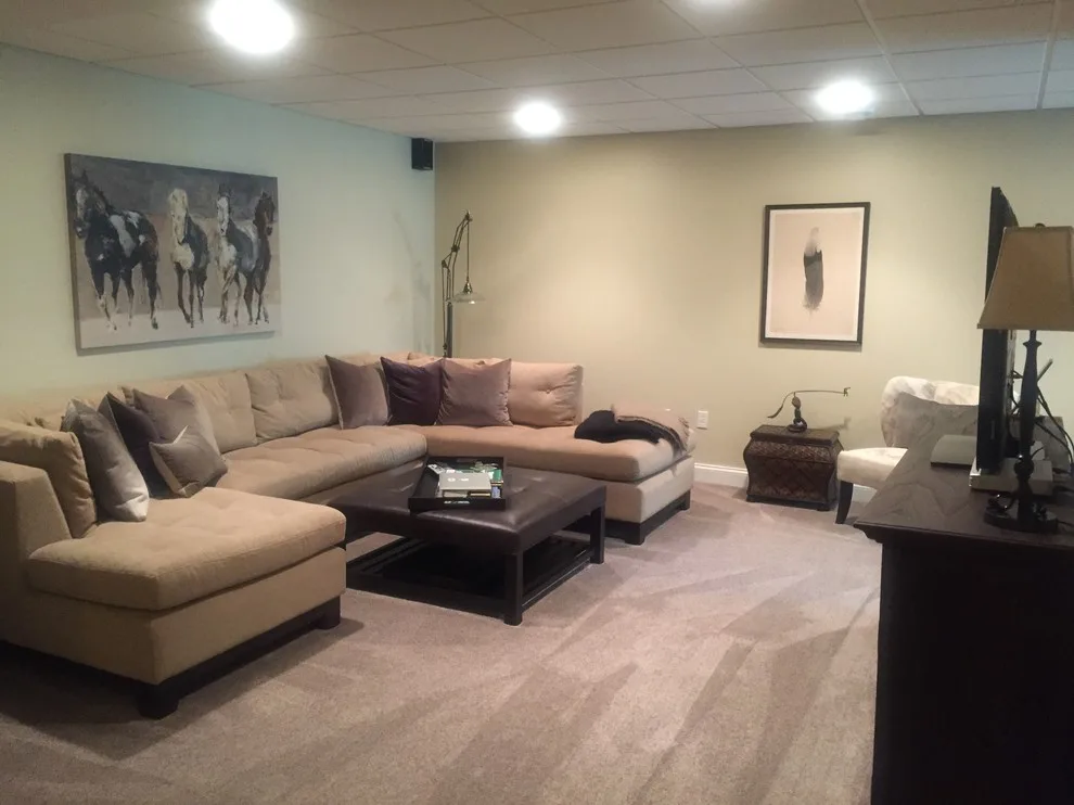 Paula and Bill's underground space by Sylvie Del Duca Interior Designs Services - Photo 5