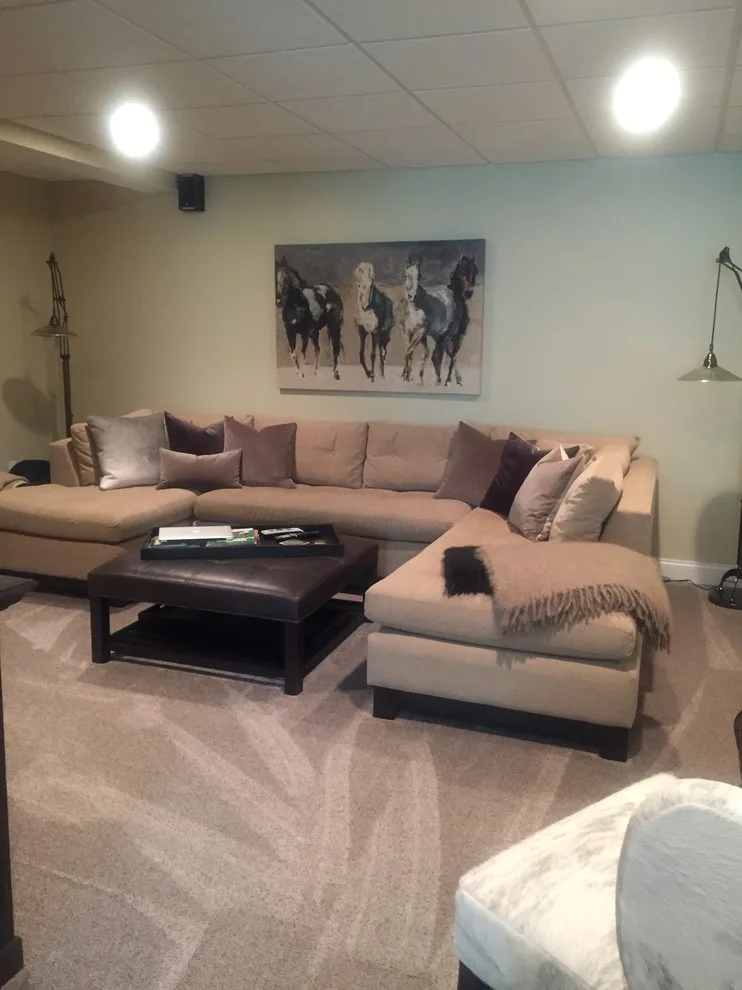 Paula and Bill's underground space by Sylvie Del Duca Interior Designs Services - Photo 3