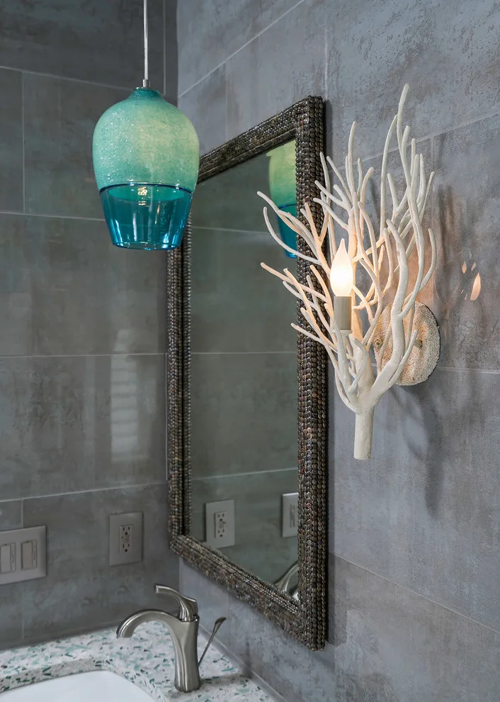 Perdido Key Coastal Master Bathroom by In Detail Interiors - Photo 5
