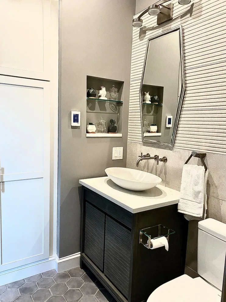 Small Master Bathroom Remodel by JSE Interiors - Photo 5