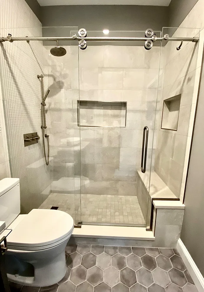 Small Master Bathroom Remodel by JSE Interiors - Photo 3