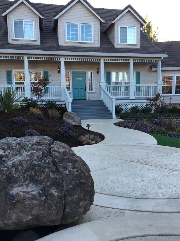 Granite Bay Neighbors Front Yard Remodel by Professional Image Landscaping - Photo 4