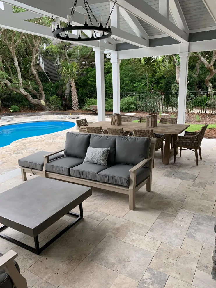 Topsail Island Pool House by D's Interior Design - Photo 9