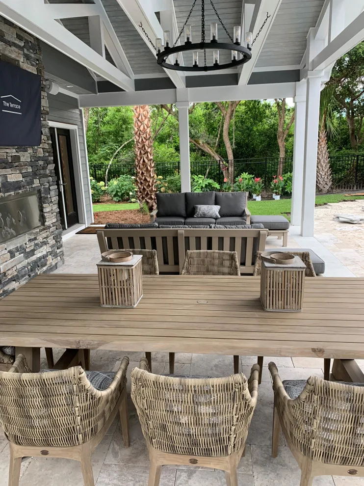 Topsail Island Pool House by D's Interior Design - Photo 8