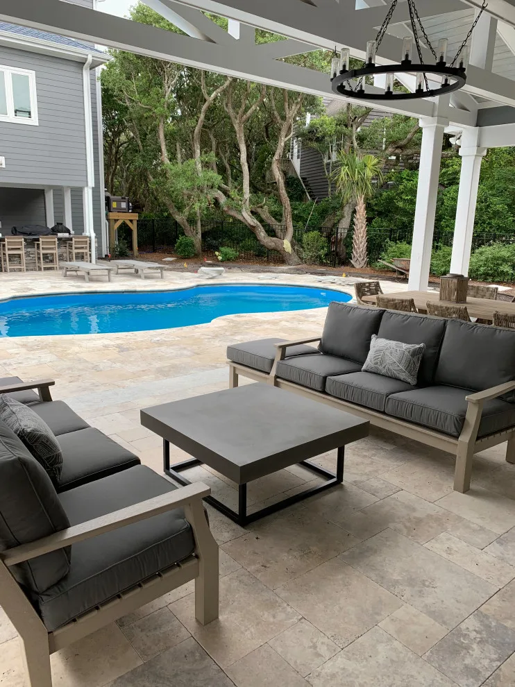 Topsail Island Pool House by D's Interior Design - Photo 6