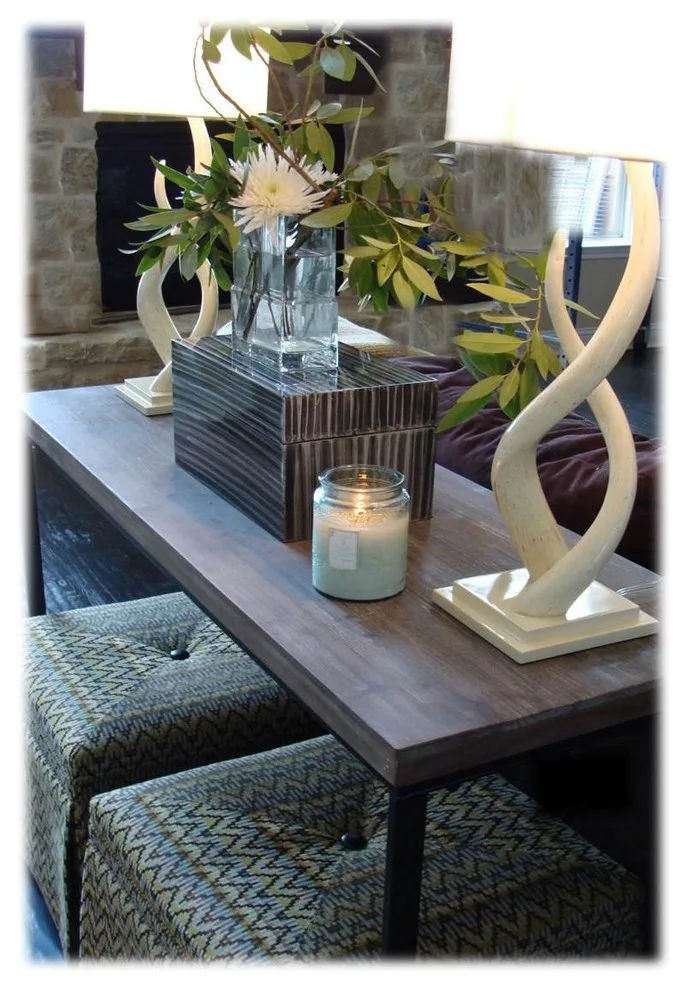 Yellow, gray, and peacock accents by Ruthie Staalsen Interiors - Photo 5