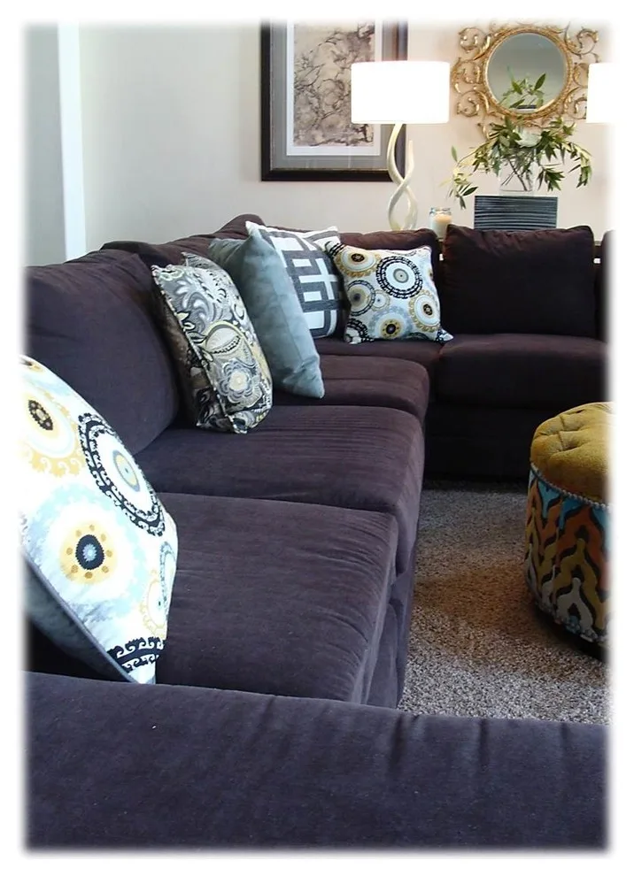 Yellow, gray, and peacock accents by Ruthie Staalsen Interiors - Photo 11