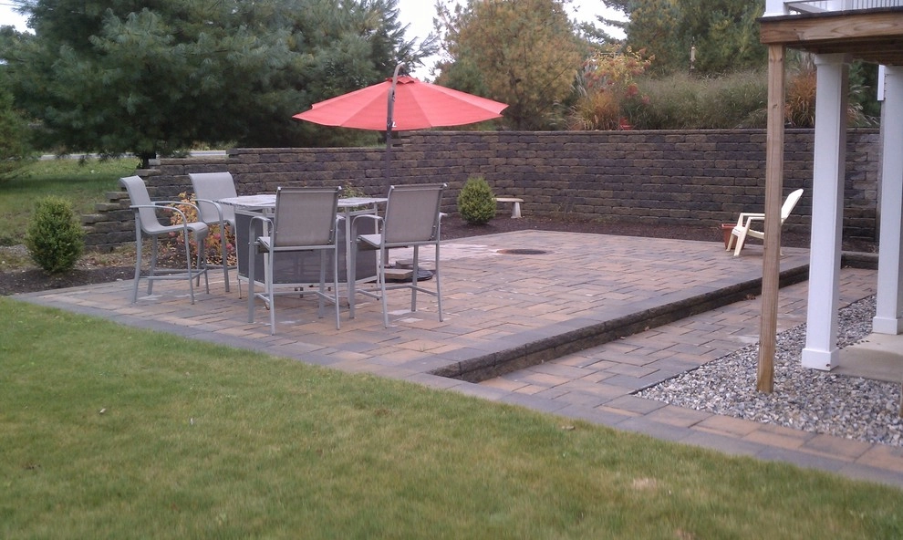 Patio Area, Wall Stone & Fire Pits by Pure Perfection Landscape And Services Inc - Photo 10
