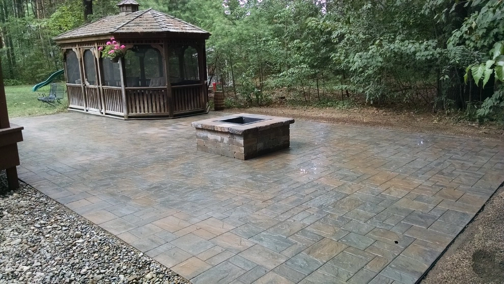 Patio Area, Wall Stone & Fire Pits by Pure Perfection Landscape And Services Inc - Photo 2