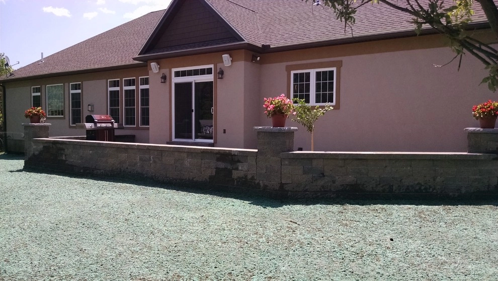 Patio Area, Wall Stone & Fire Pits by Pure Perfection Landscape And Services Inc - Photo 11