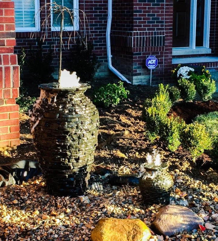 Fountainscape Installed in Macomb County, Michigan (MI) by Put's Ponds & Gardens - Photo 4