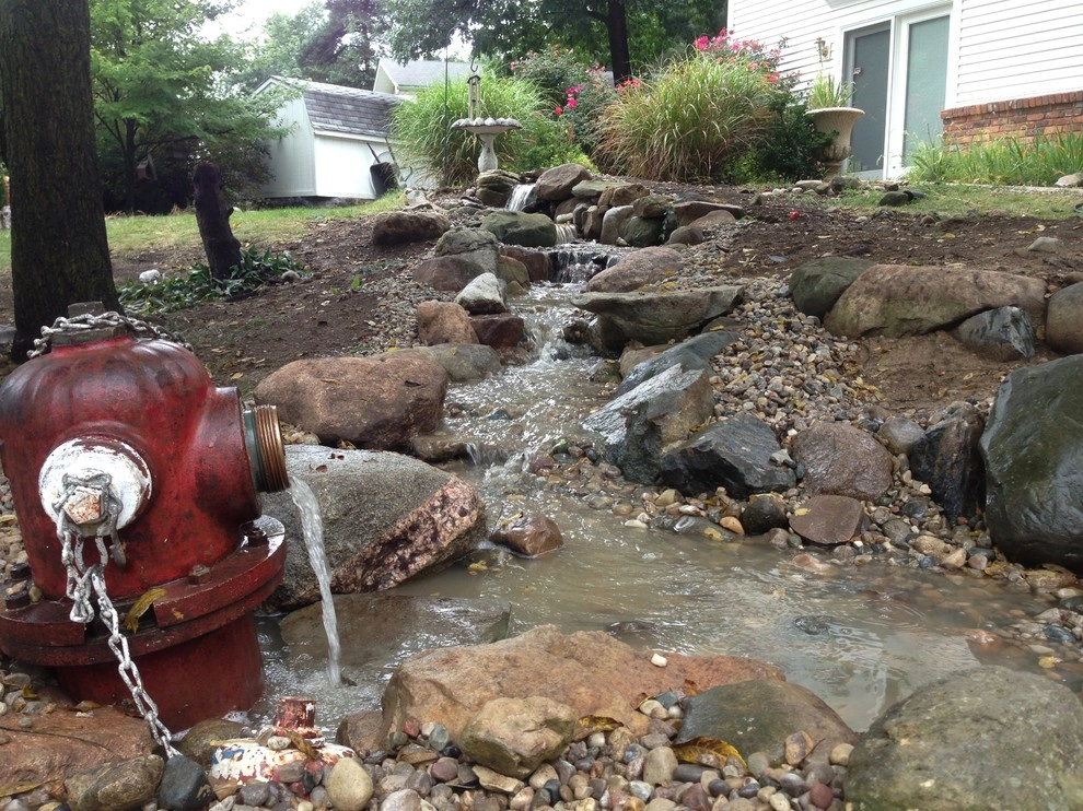 Pondless Waterfall for Retired Fire Fighters by Put's Ponds & Gardens - Photo 2